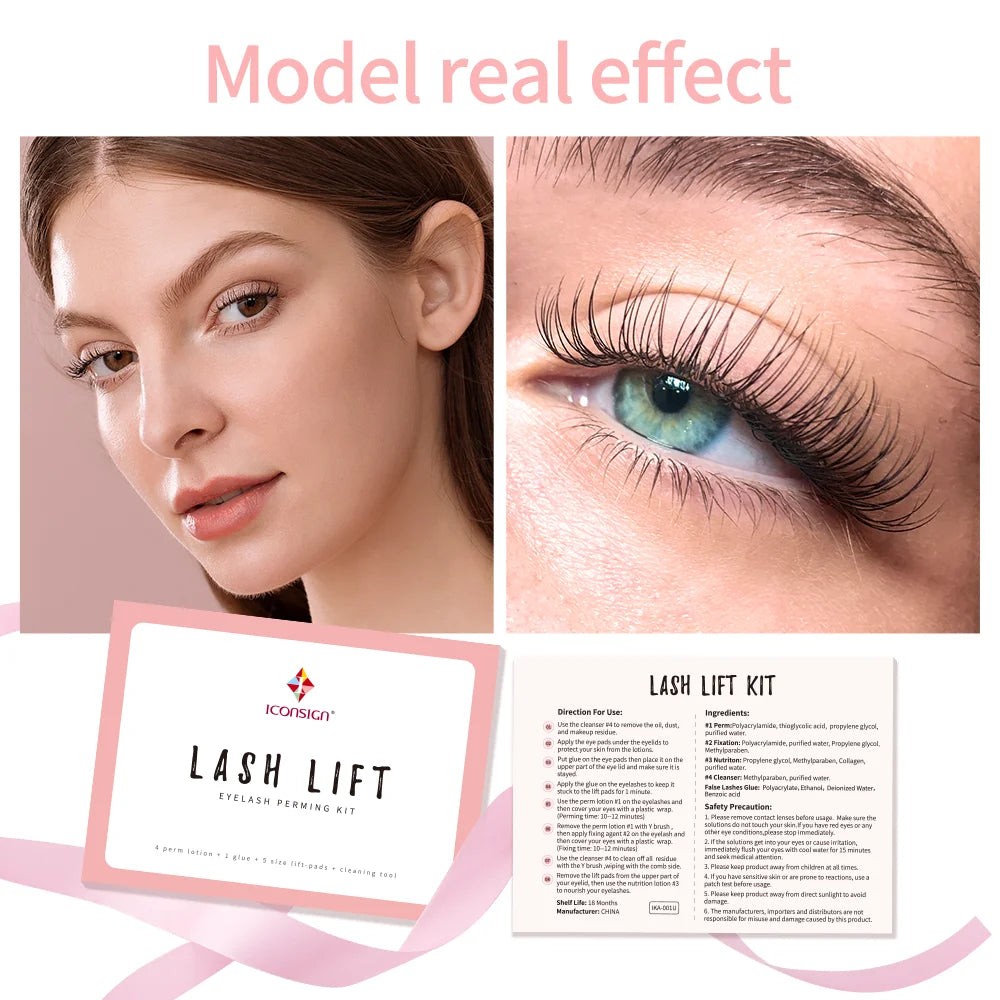 Transform Your Lashes with Lash Lift Kit