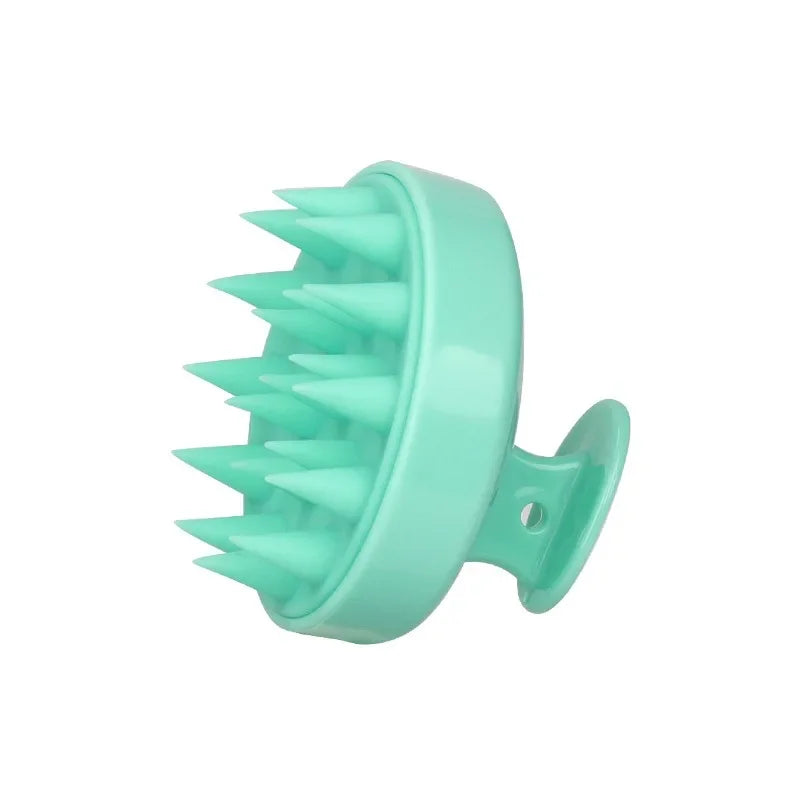 Silicone Shampoo Brush for Scalp Massage and Care