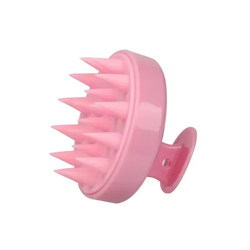 Silicone Shampoo Brush for Scalp Massage and Care