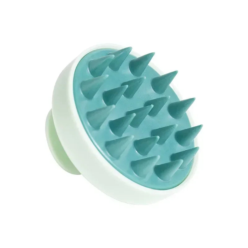 Silicone Shampoo Brush for Scalp Massage and Care