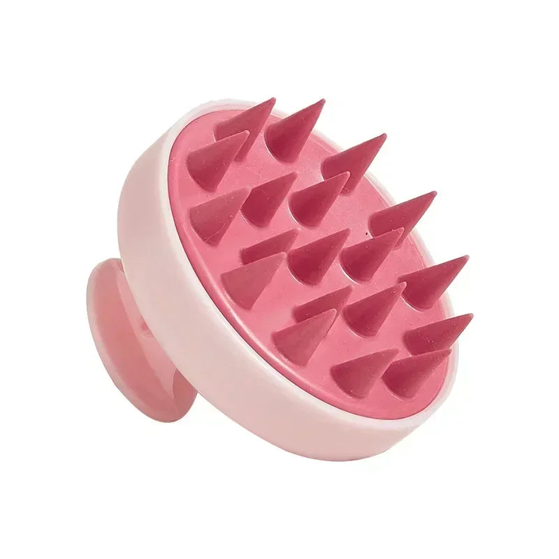 Silicone Shampoo Brush for Scalp Massage and Care